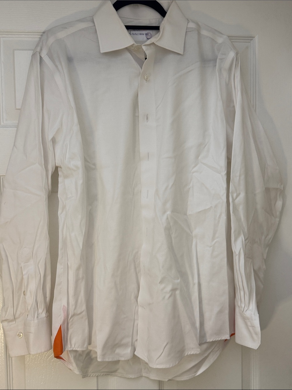 Lorenzo Uomo men's Dress Shirt Italian style inspired sz L